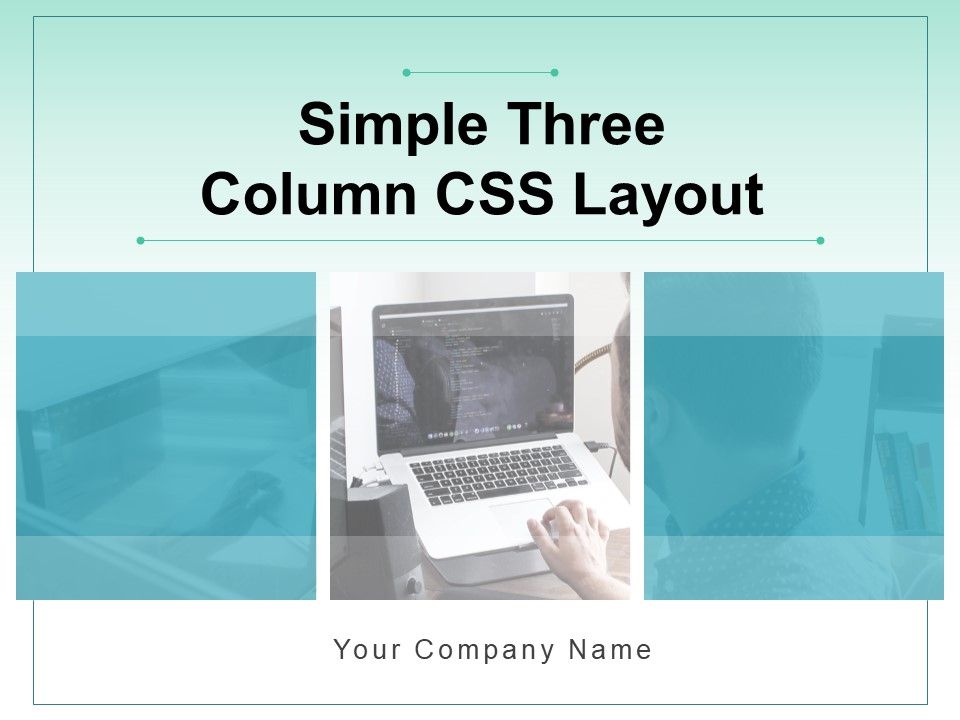 Simple_Three_Column_CSS_Layout_Content_Icons_Strip_Layout_Ppt_PowerPoint_Presentation_Complete_Deck_Slide_1.jpg