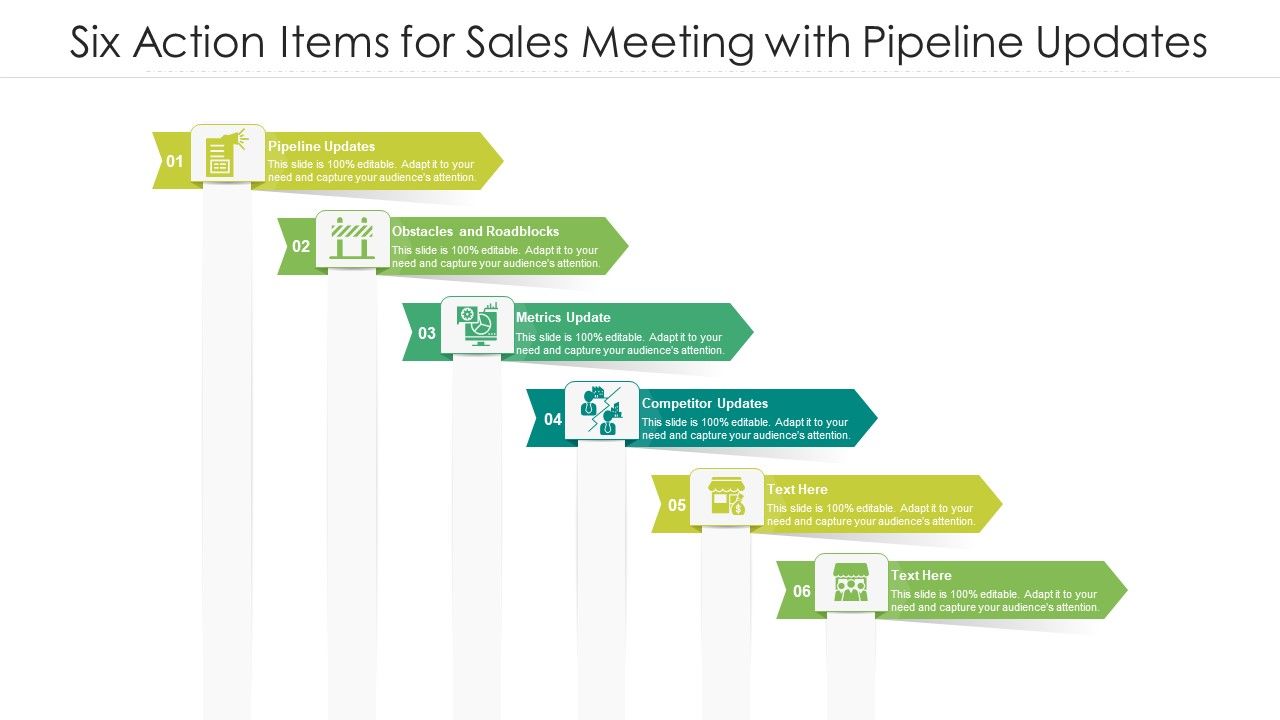 Six_Action_Items_For_Sales_Meeting_With_Pipeline_Updates_Ppt_PowerPoint_Presentation_File_Shapes_PDF_Slide_1.jpg