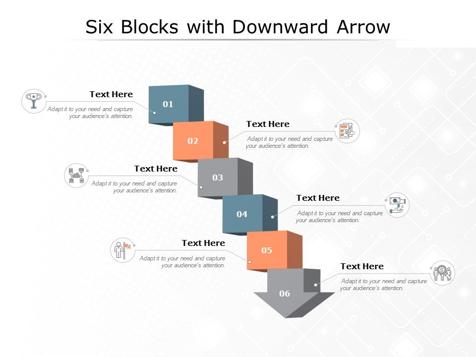 Six_Blocks_With_Downward_Arrow_Ppt_PowerPoint_Presentation_Layouts_Maker_Slide_1.jpg