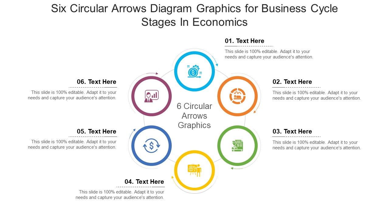 Six_Circular_Arrows_Diagram_Graphics_For_Business_Cycle_Stages_In_Economics_Introduction_PDF_Slide_1.jpg