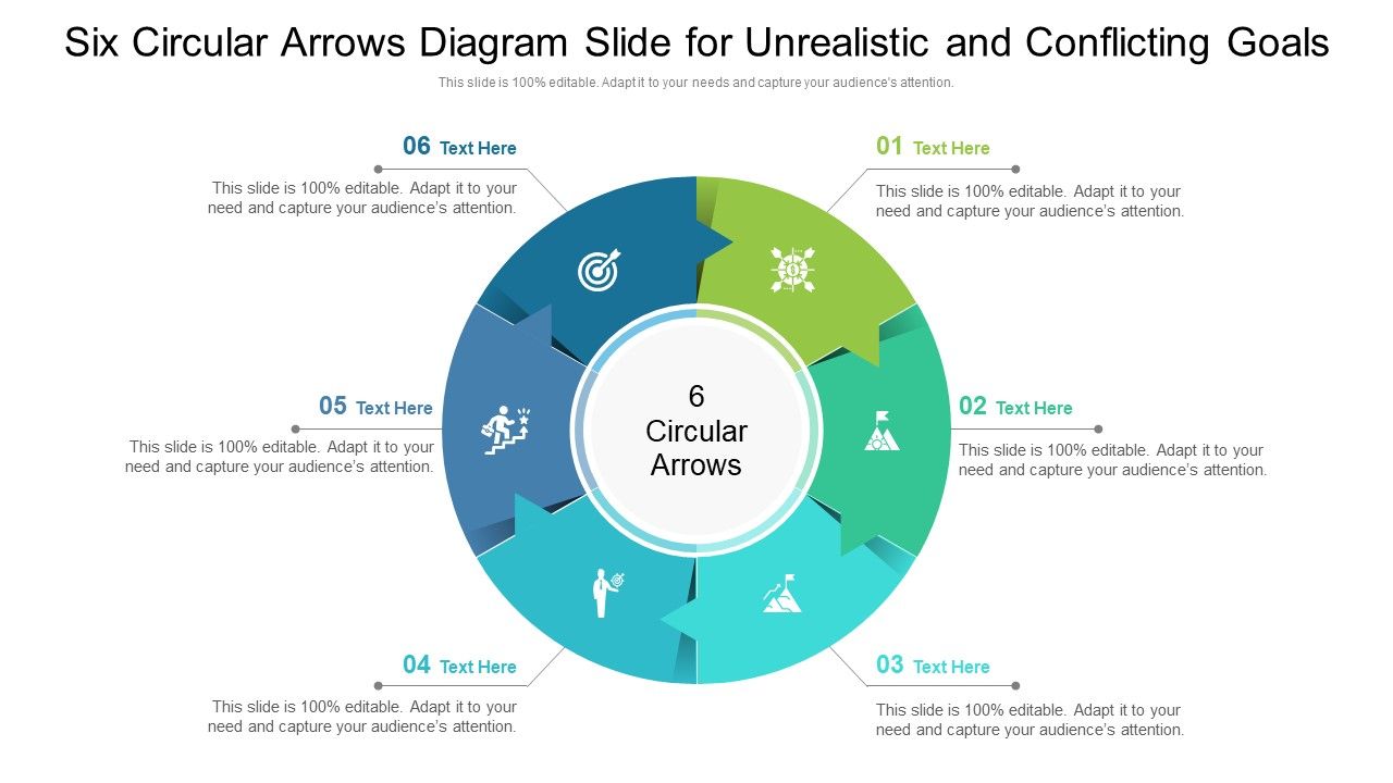 Six_Circular_Arrows_Diagram_Slide_For_Unrealistic_And_Conflicting_Goals_Brochure_PDF_Slide_1.jpg