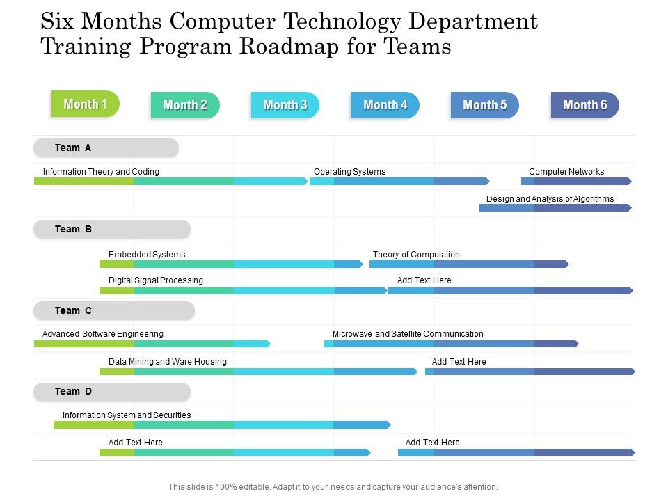 Six_Months_Computer_Technology_Department_Training_Program_Roadmap_For_Teams_Ideas_Slide_1.jpg