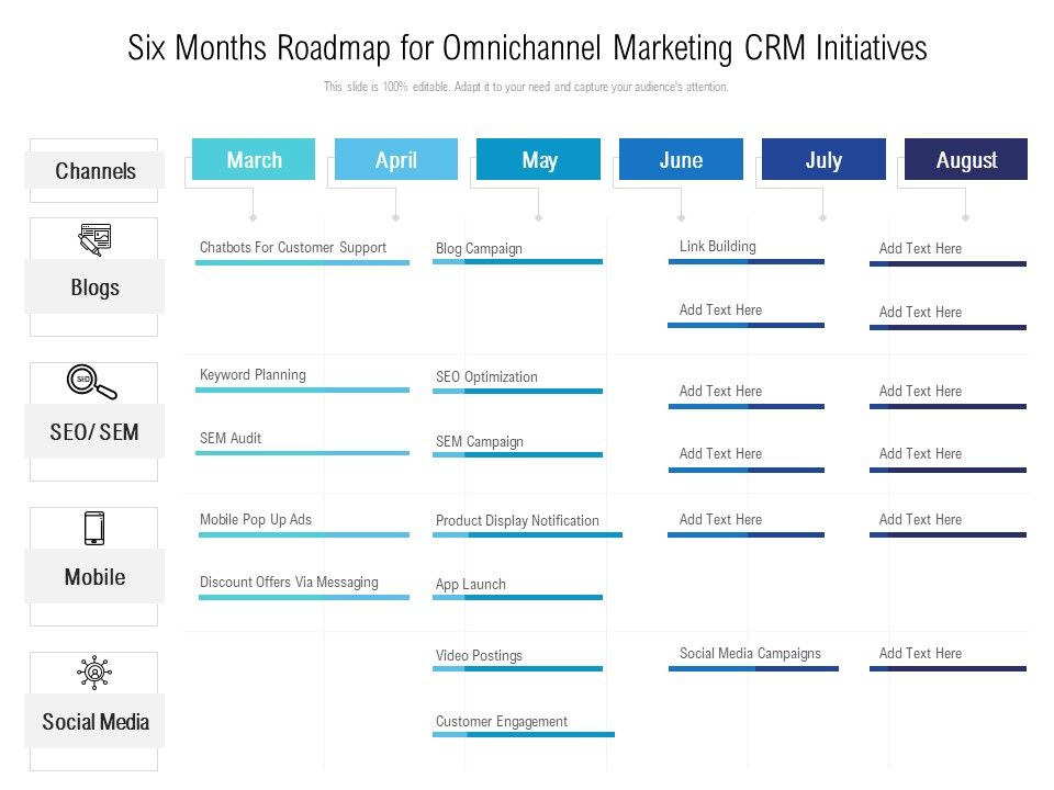 Six_Months_Roadmap_For_Omnichannel_Marketing_CRM_Initiatives_Demonstration_Slide_1.jpg