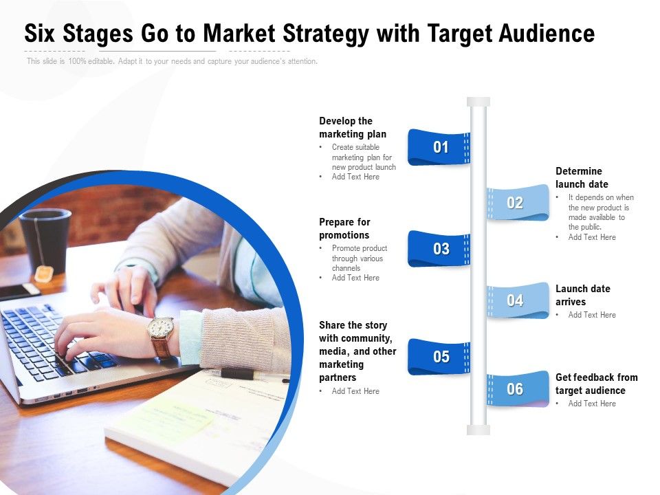 Six_Stages_Go_To_Market_Strategy_With_Target_Audience_Ppt_PowerPoint_Presentation_Summary_Picture_PDF_Slide_1.jpg