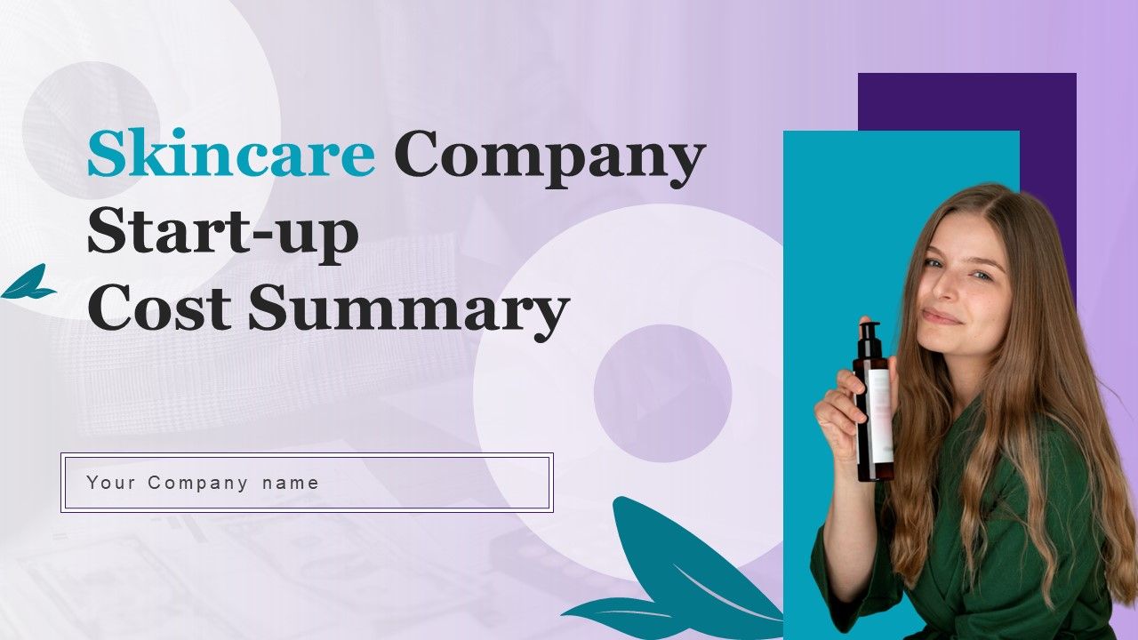 Skincare_Company_Start-Up_Cost_Summary_Ppt_PowerPoint_Presentation_Complete_Deck_With_Slides_Slide_1.jpg