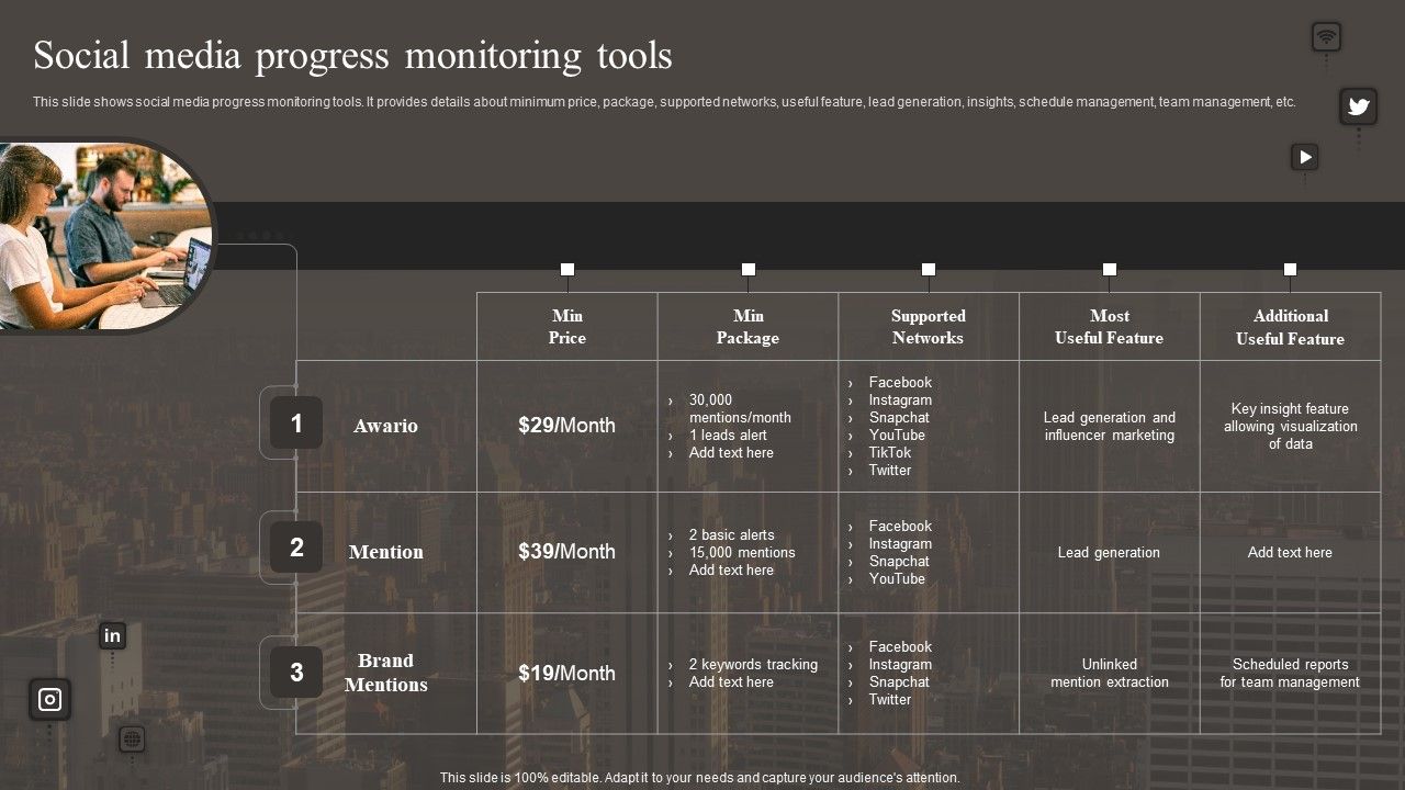 Social_Media_Progress_Monitoring_Tools_Implementing_Social_Media_Marketing_Strategy_Formats_PDF_Slide_1.jpg