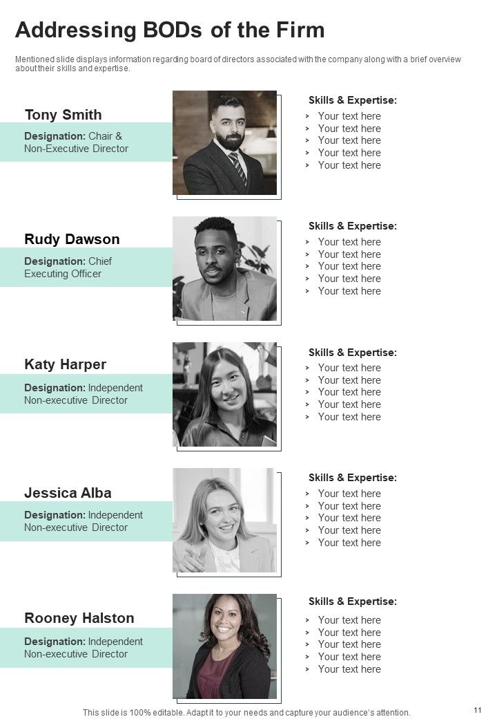 Social Media Yearly Report One Pager Documents