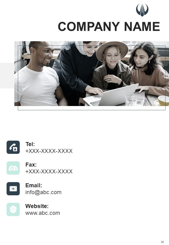 Social Media Yearly Report One Pager Documents