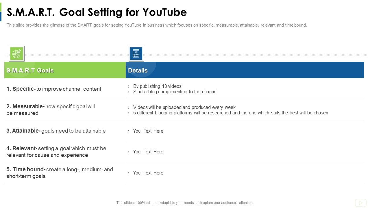 Social_Platform_As_Profession_SMART_Goal_Setting_For_Youtube_Ppt_Professional_Background_Image_PDF_Slide_1.jpg