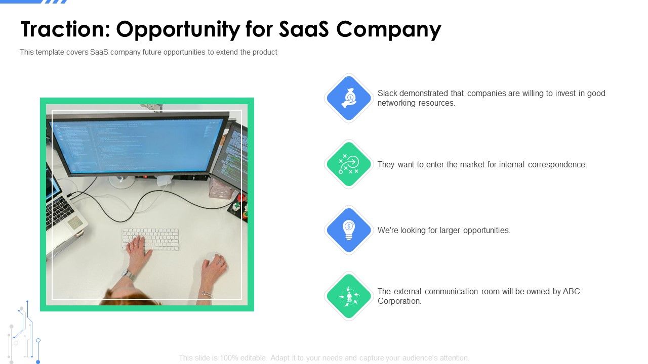 Software_As_A_Service_Funding_Elevator_Traction_Opportunity_For_Saas_Company_Elements_PDF_Slide_1.jpg