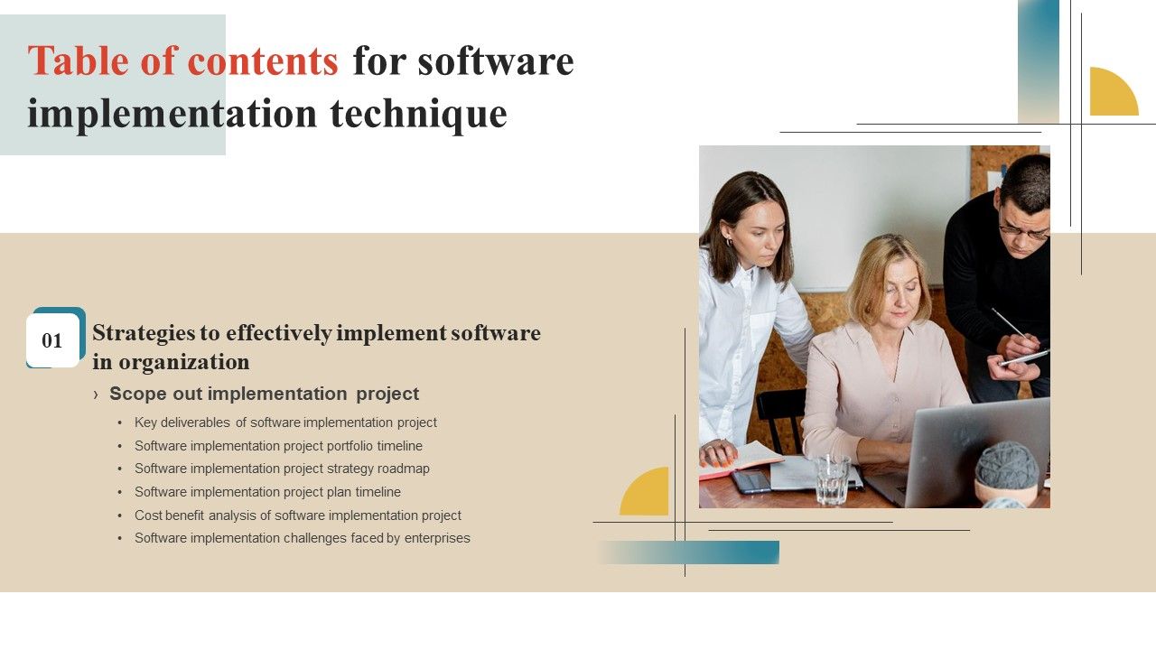 Software_Implementation_Technique_Table_Of_Contents_Graphics_PDF_Slide_1.jpg