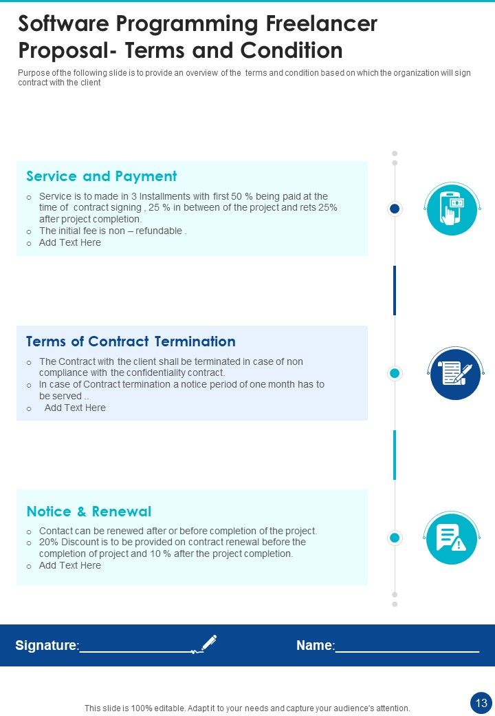 Software Programming Freelancer Proposal Example Document Report Doc Pdf Ppt