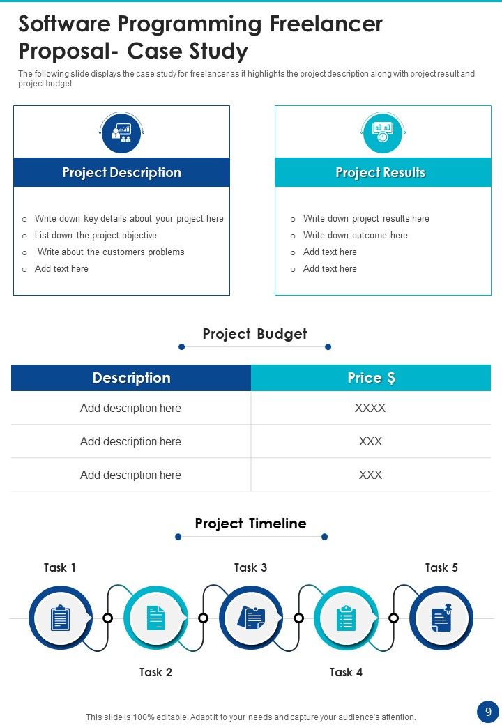 Software Programming Freelancer Proposal Example Document Report Doc Pdf Ppt