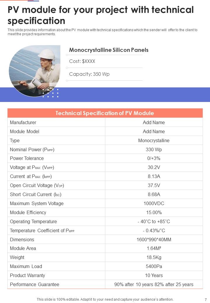 Solar System Installation Services Example Document Report Doc Pdf Ppt