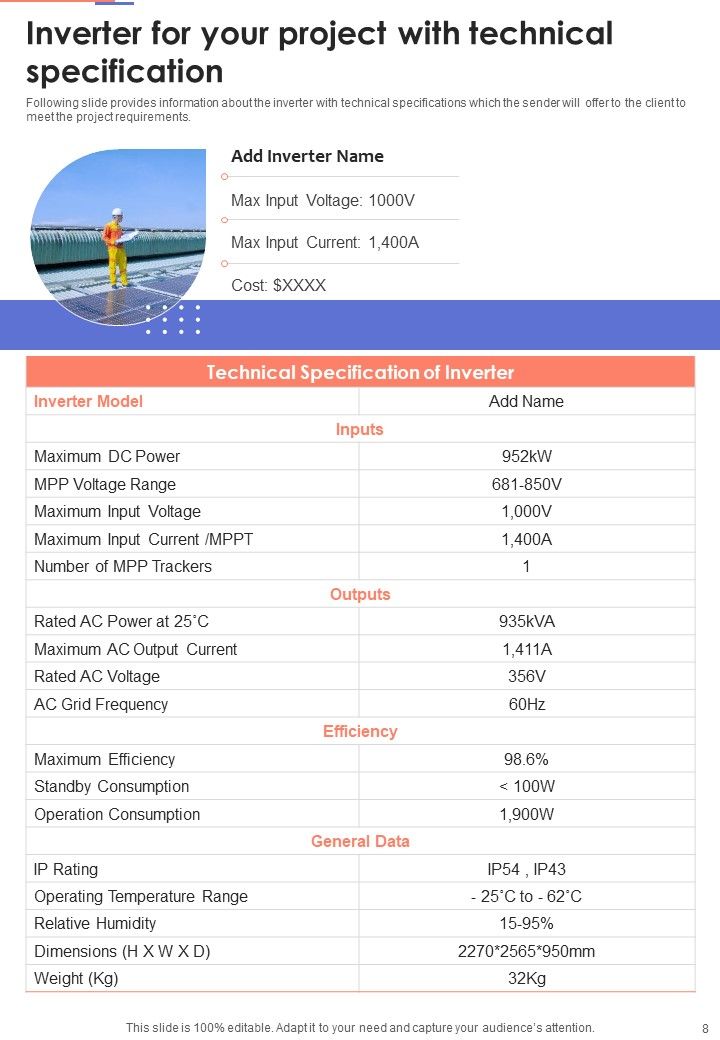 Solar System Installation Services Example Document Report Doc Pdf Ppt