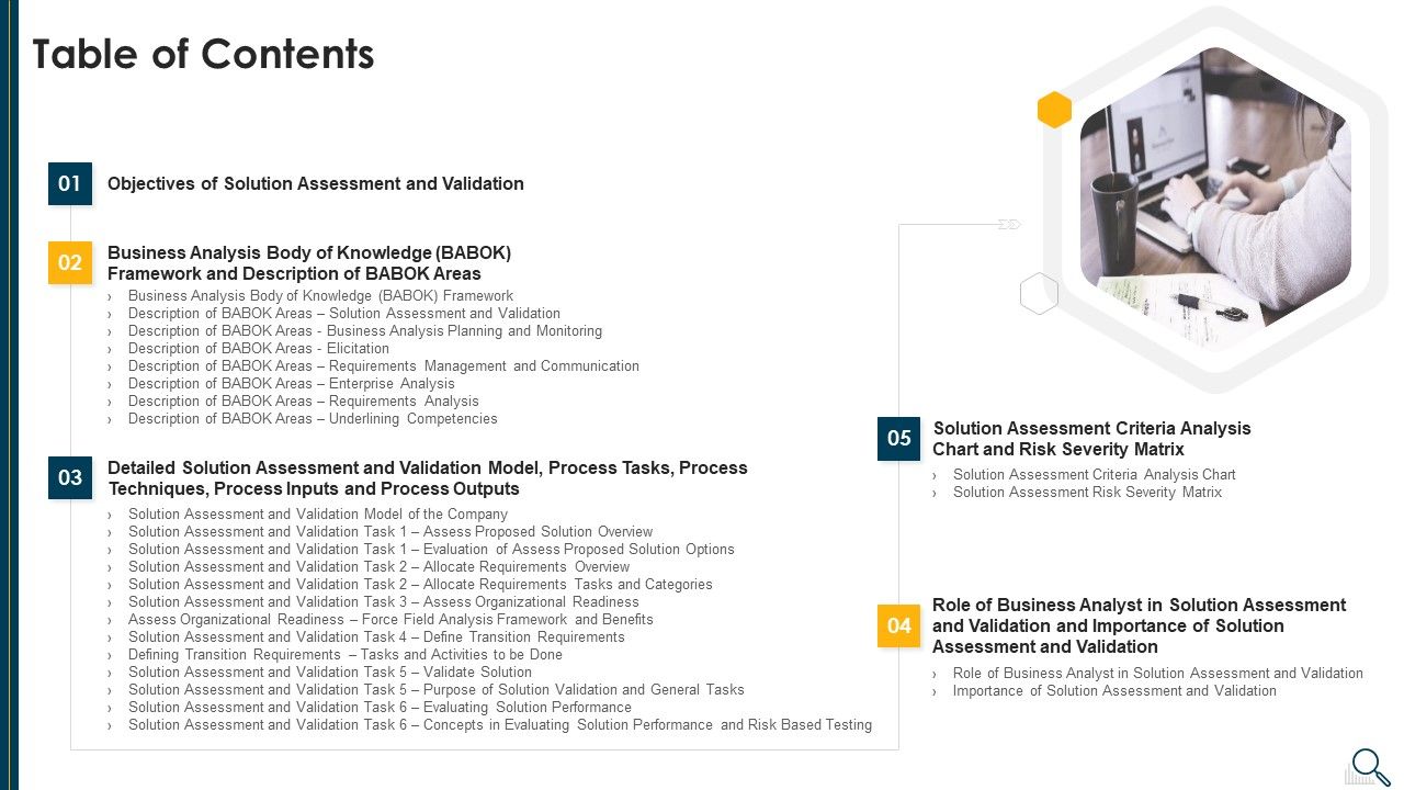 Solution_Evaluation_Criteria_Assessment_And_Threat_Impact_Matrix_Table_Of_Contents_Sample_PDF_Slide_1.jpg