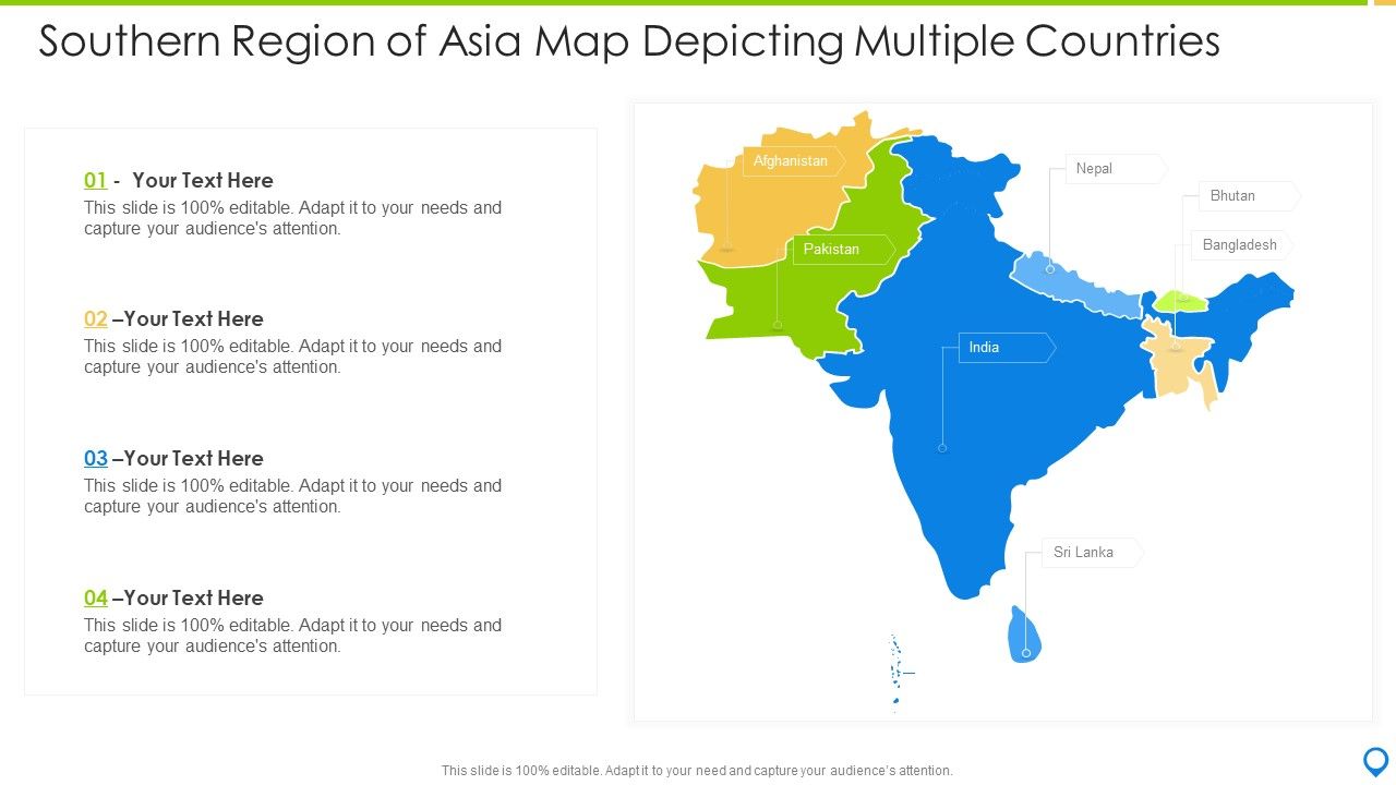 Southern_Region_Of_Asia_Map_Depicting_Multiple_Countries_Template_PDF_Slide_1.jpg