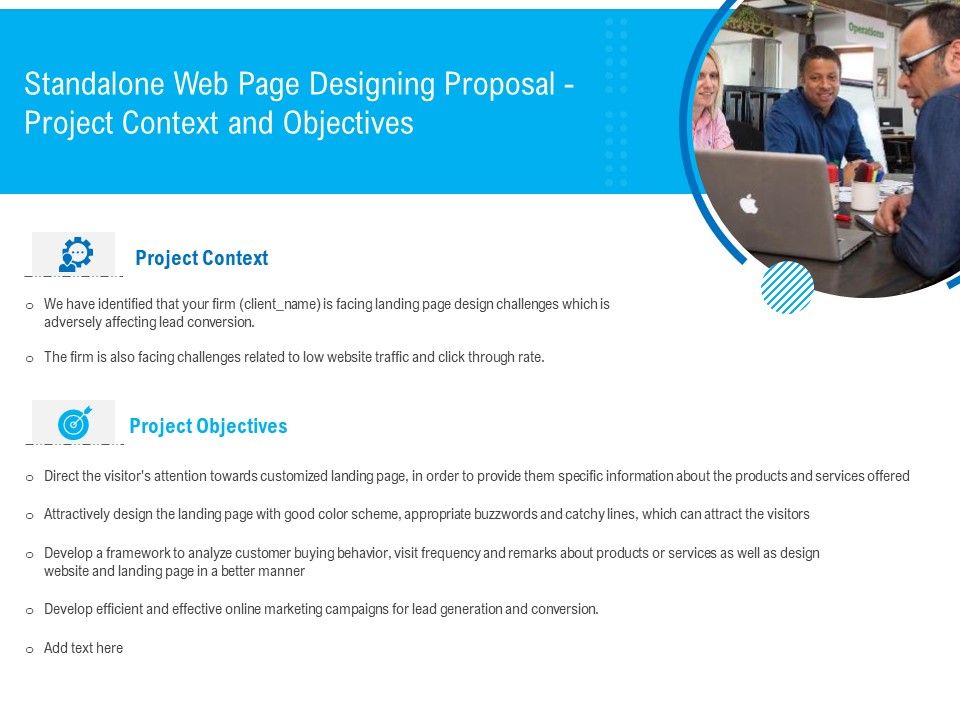 Standalone_Web_Page_Designing_Proposal_Project_Context_And_Objectives_Formats_PDF_Slide_1.jpg