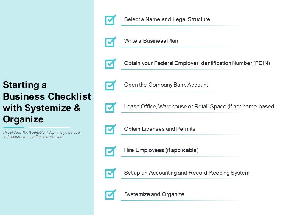 Starting_A_Business_Checklist_With_Systemize_And_Organize_Ppt_PowerPoint_Presentation_Professional_Graphics_Download_Slide_1.jpg