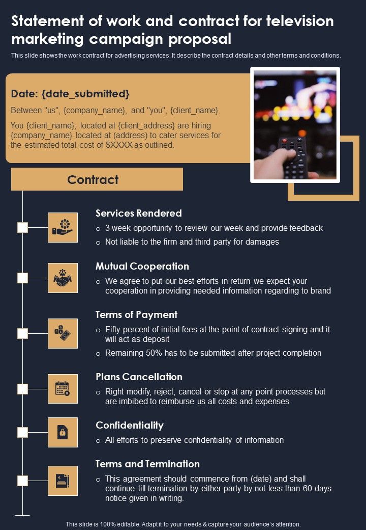Statement_Of_Work_And_Contract_For_Television_Marketing_Campaign_Proposal_One_Pager_Sample_Example_Document_Slide_1.jpg