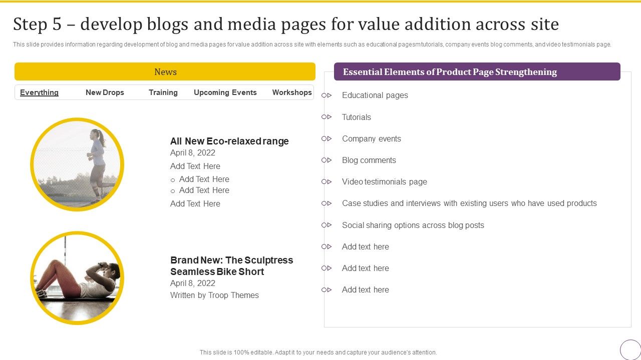 Step_5_Develop_Blogs_And_Media_Pages_For_Value_Addition_Across_Site_Clipart_PDF_Slide_1.jpg