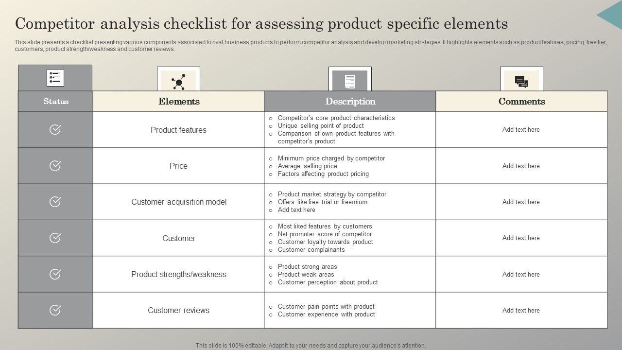 Steps_To_Conduct_Competitor_Analysis_Competitor_Analysis_Checklist_For_Assessing_Product_Brochure_PDF_Slide_1.jpg
