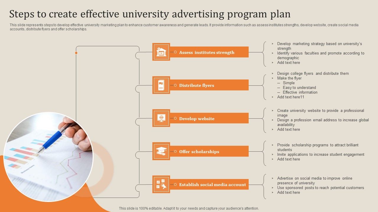 Steps_To_Create_Effective_University_Advertising_Program_Plan_Brochure_PDF_Slide_1.jpg