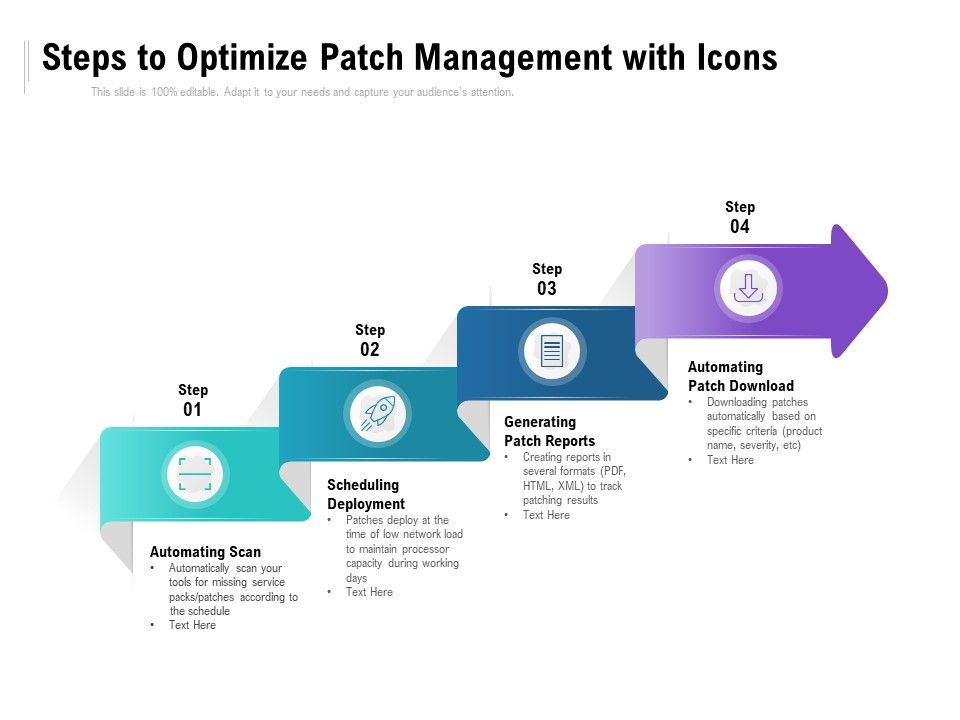 Steps_To_Optimize_Patch_Management_With_Icons_Ppt_PowerPoint_Presentation_Show_Brochure_PDF_Slide_1.jpg