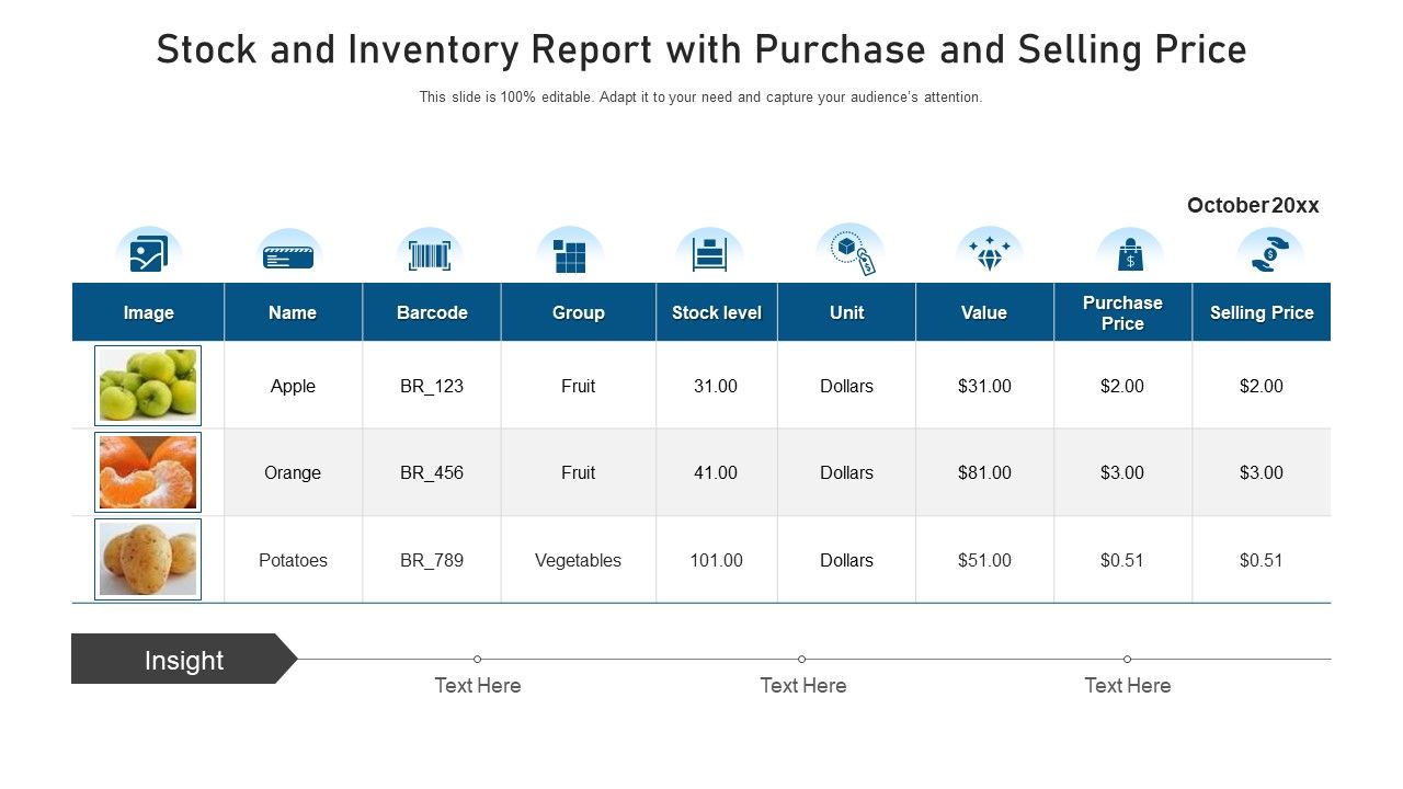 Stock_And_Inventory_Report_With_Purchase_And_Selling_Price_Ppt_PowerPoint_Presentation_File_Samples_PDF_Slide_1.jpg