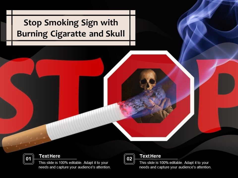 Stop_Smoking_Sign_With_Burning_Cigaratte_And_Skull_Ppt_PowerPoint_Presentation_Gallery_Layout_Ideas_PDF_Slide_1.jpg