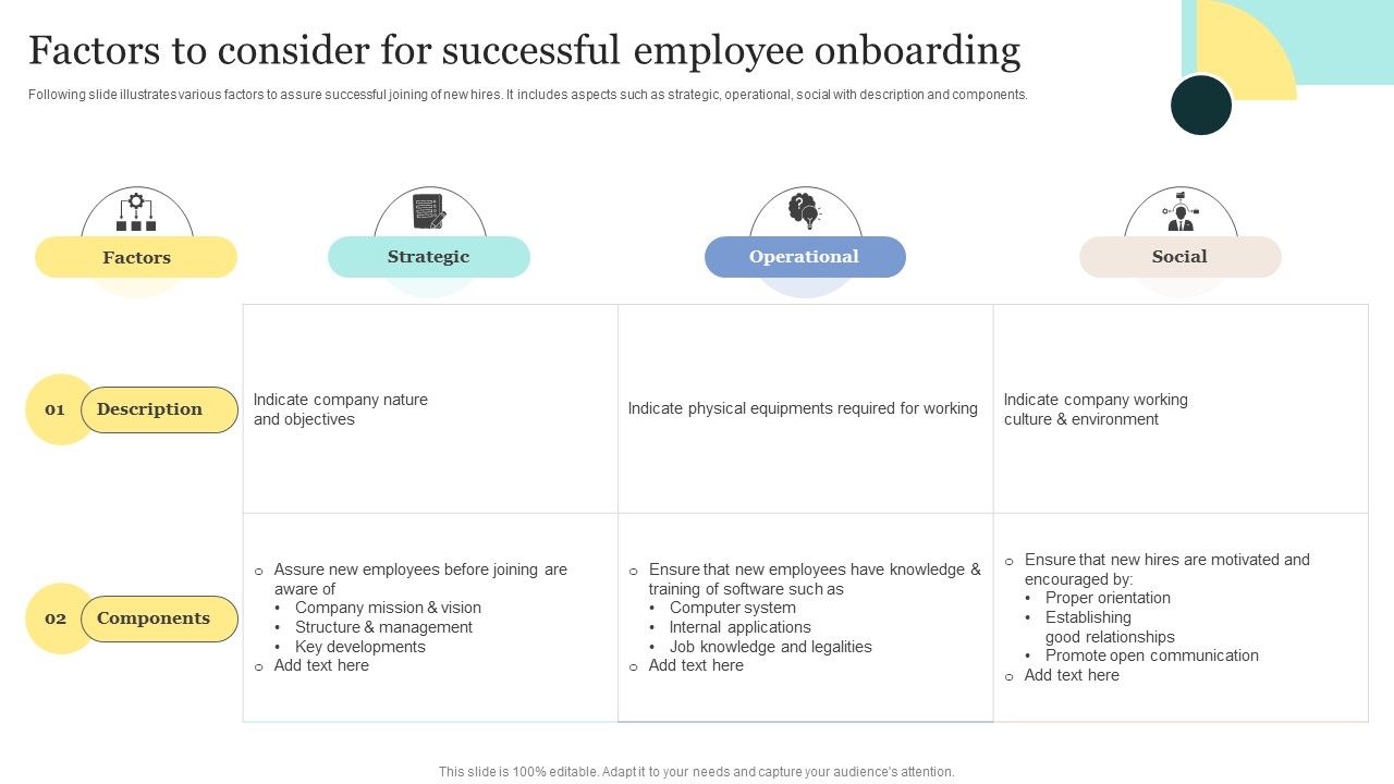 Strategic_Approaches_To_Efficient_Candidate_Selection_Factors_To_Consider_For_Successful_Employee_Onboarding_Icons_PDF_Slide_1.jpg