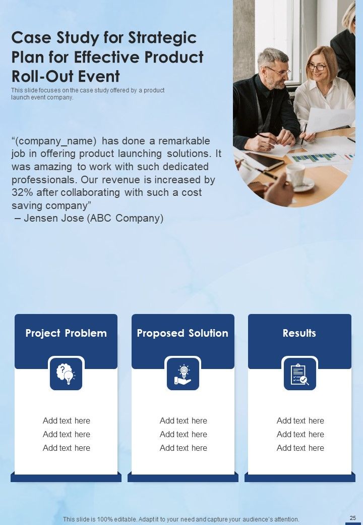 Strategic Plan For Effective Product Roll Out Event Example Document Report Doc Pdf Ppt