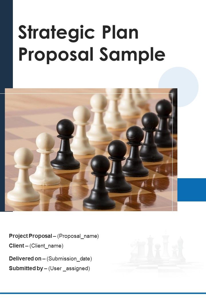 Strategic Plan Proposal Sample Example Document Report Doc Pdf Ppt Slide01