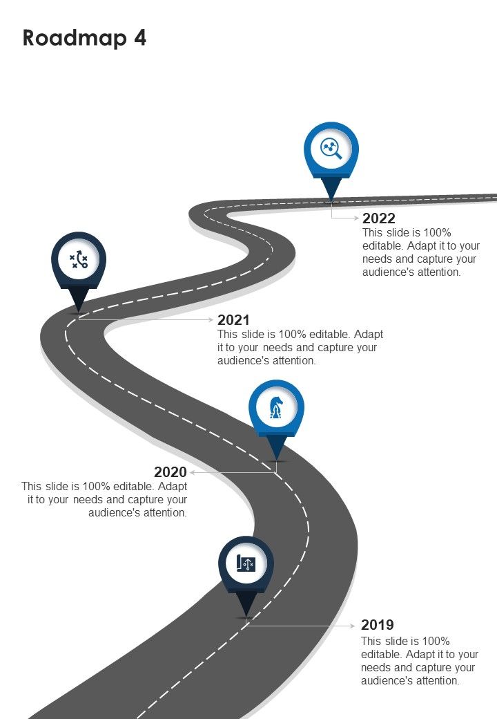 Strategic Plan Proposal Sample Roadmap One Pager Sample Example Document