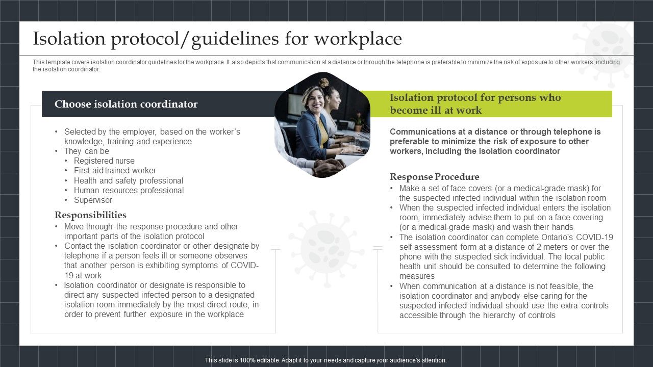 Strategic_Playbook_Sustaining_Business_During_Pandemic_Isolation_Protocol_Guidelines_For_Workplace_Information_PDF_Slide_1.jpg