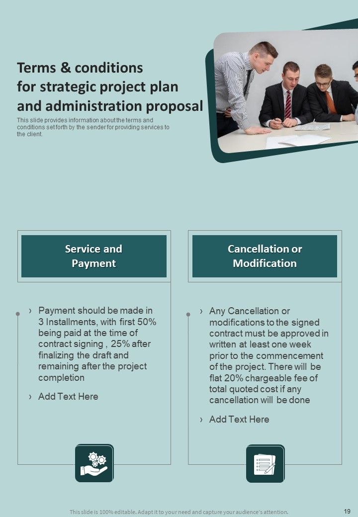 Strategic Project Plan And Administration Proposal Example Document Report Doc Pdf Ppt