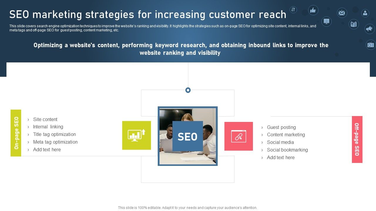 Strategies_For_Acquiring_Online_And_Offline_Clients_Seo_Marketing_Strategies_For_Increasing_Customer_Reach_Demonstration_PDF_Slide_1.jpg