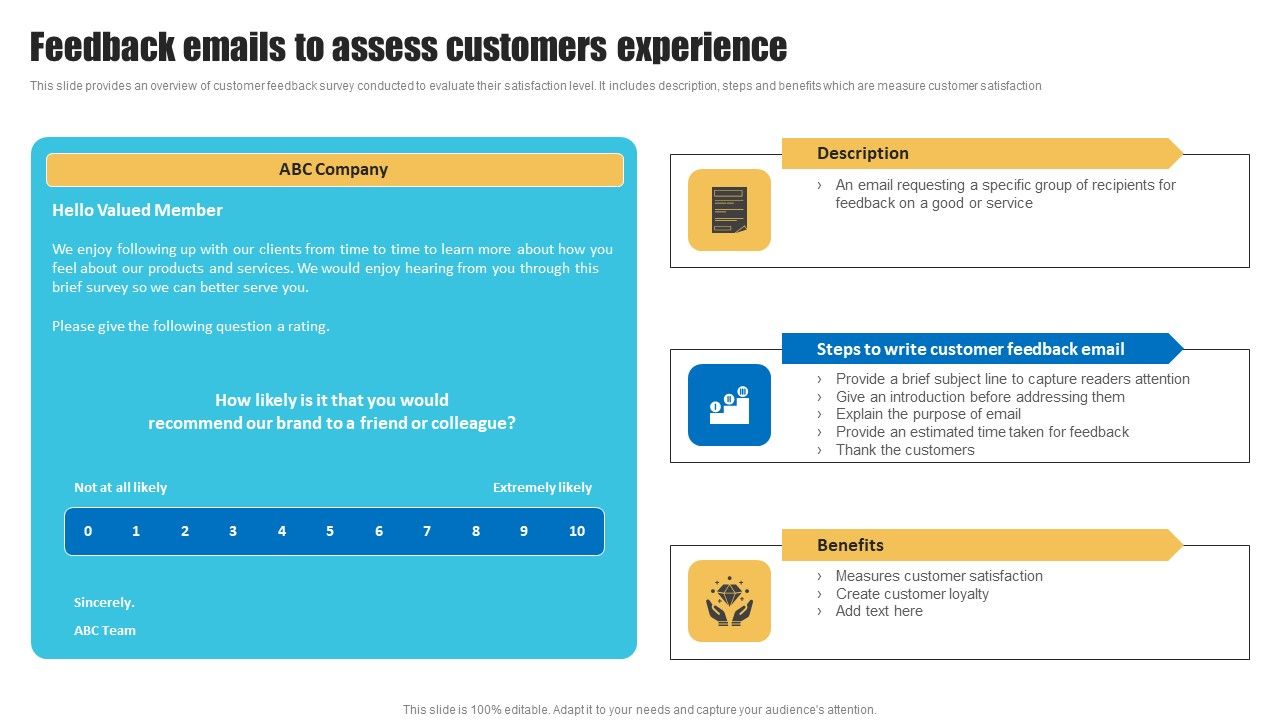 Strategies_To_Improve_Customer_Support_Services_Feedback_Emails_To_Assess_Customers_Experience_Brochure_PDF_Slide_1.jpg