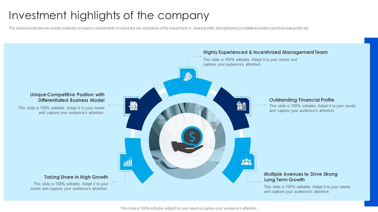 Strategy_To_Raise_Funds_Investment_Highlights_Of_The_Company_Structure_PDF_Slide_1.jpg