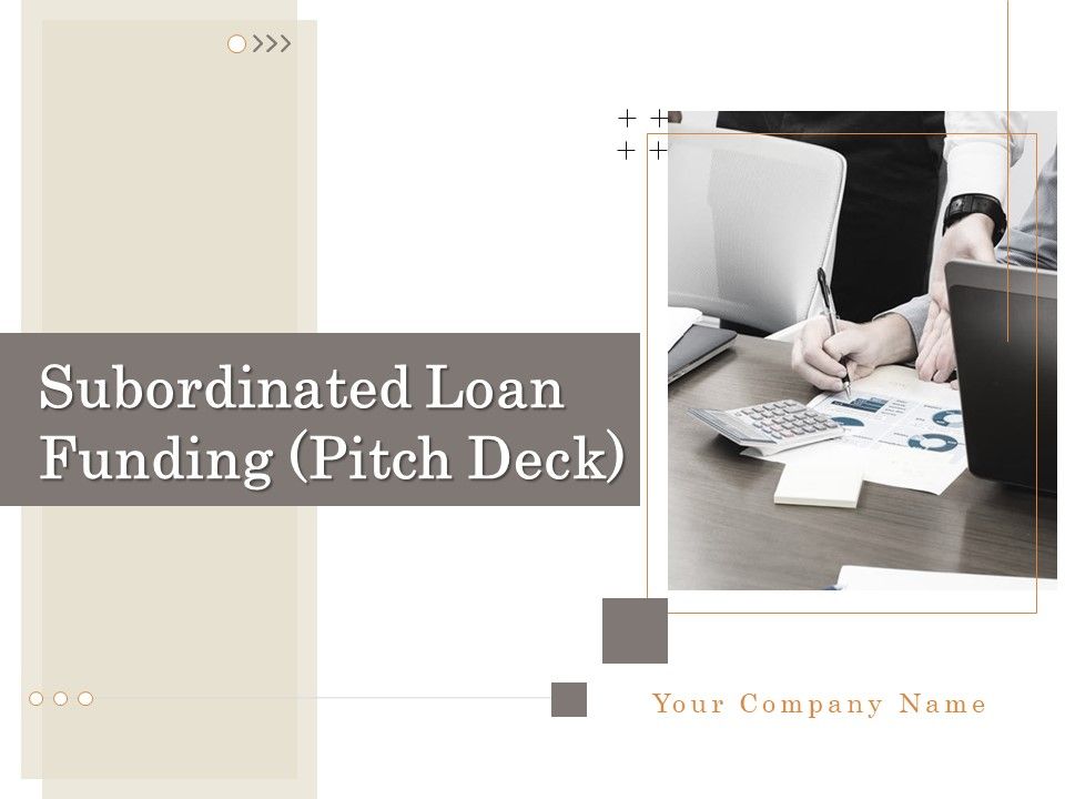 Subordinated_Loan_Funding_Pitch_Deck_Ppt_PowerPoint_Presentation_Complete_Deck_With_Slides_Slide_1.jpg