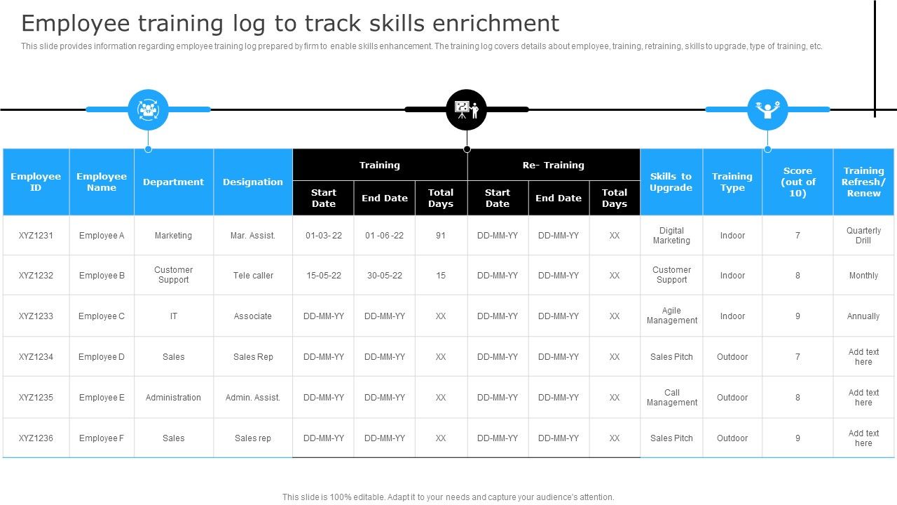Successful_Corporate_Technique_Enhancing_Firms_Performance_Employee_Training_Log_To_Track_Professional_PDF_Slide_1.jpg