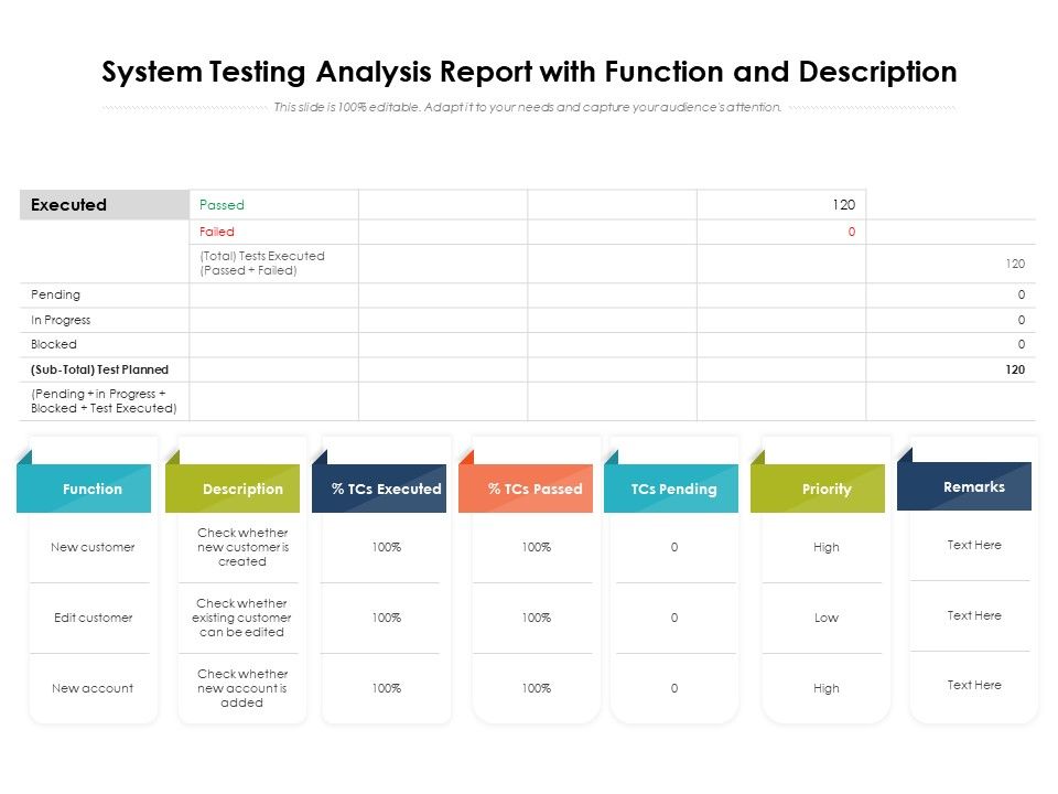 System_Testing_Analysis_Report_With_Function_And_Description_Ppt_PowerPoint_Presentation_Gallery_Show_PDF_Slide_1.jpg