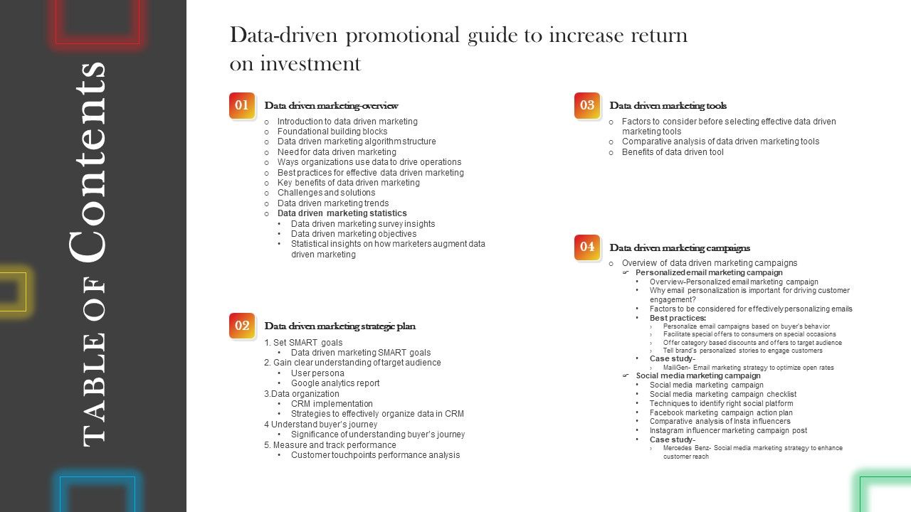 TABLE_OF_Contents_Datadriven_Promotional_Guide_To_Increase_Return_On_Investment_Graphics_PDF_Slide_1.jpg