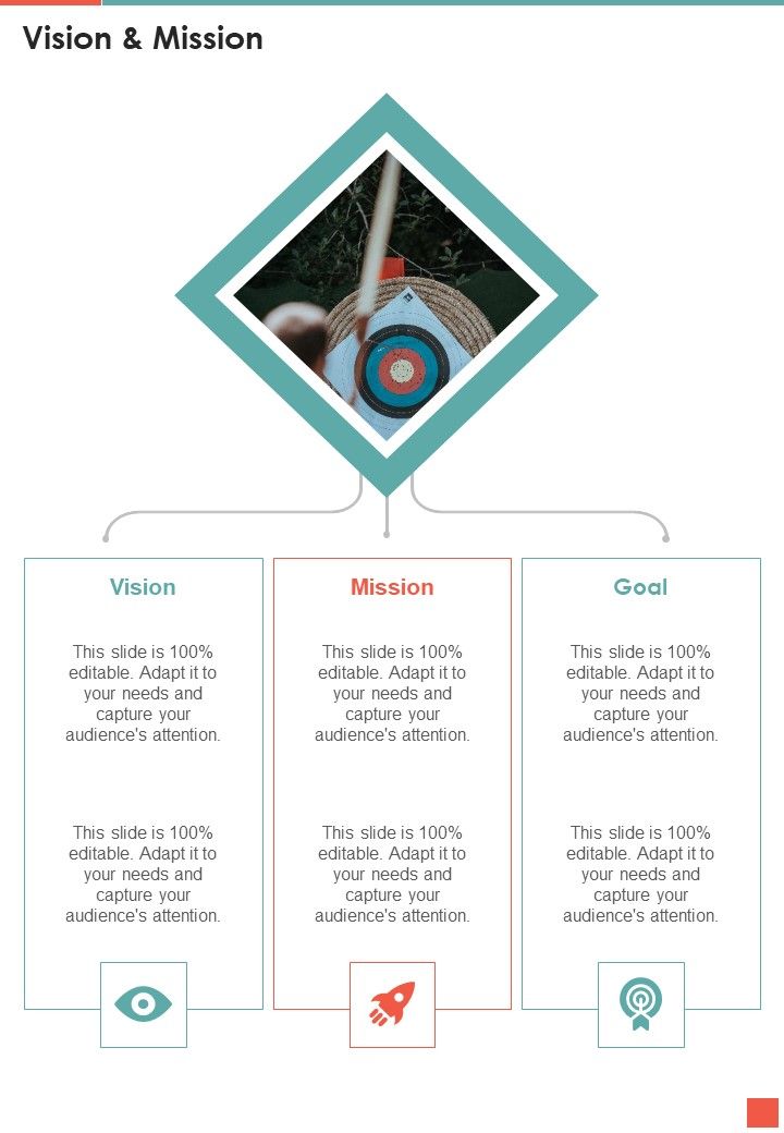TV Promotion Proposal Vision And Mission One Pager Sample Example Document Slide01