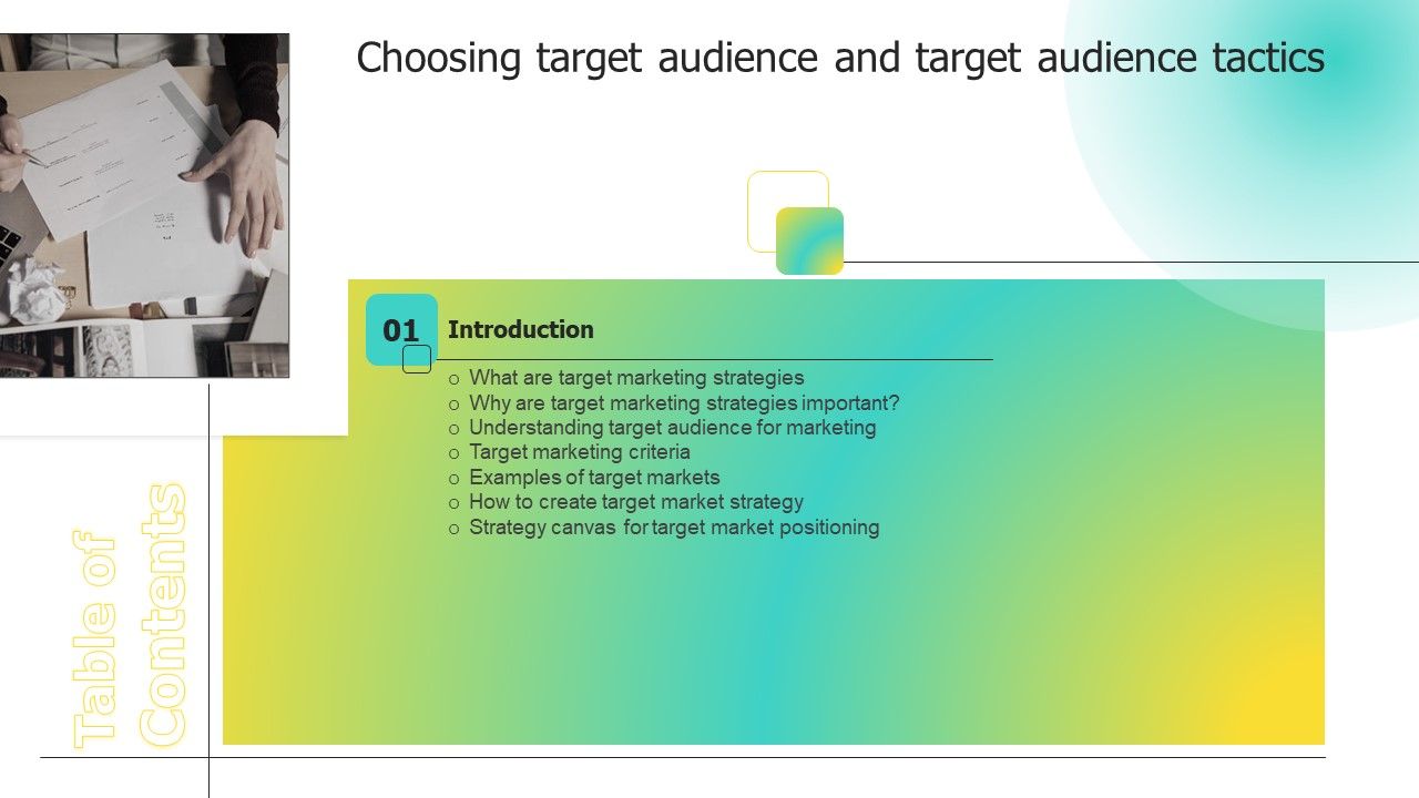Table_Of_Contens_Choosing_Target_Audience_And_Target_Audience_Tactics_Target_Brochure_PDF_Slide_1.jpg