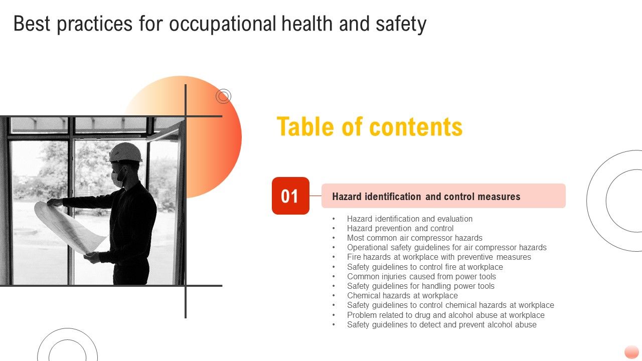 Table_Of_Contents_Best_Practices_For_Occupational_Health_And_Safety_Designs_PDF_Slide_1.jpg