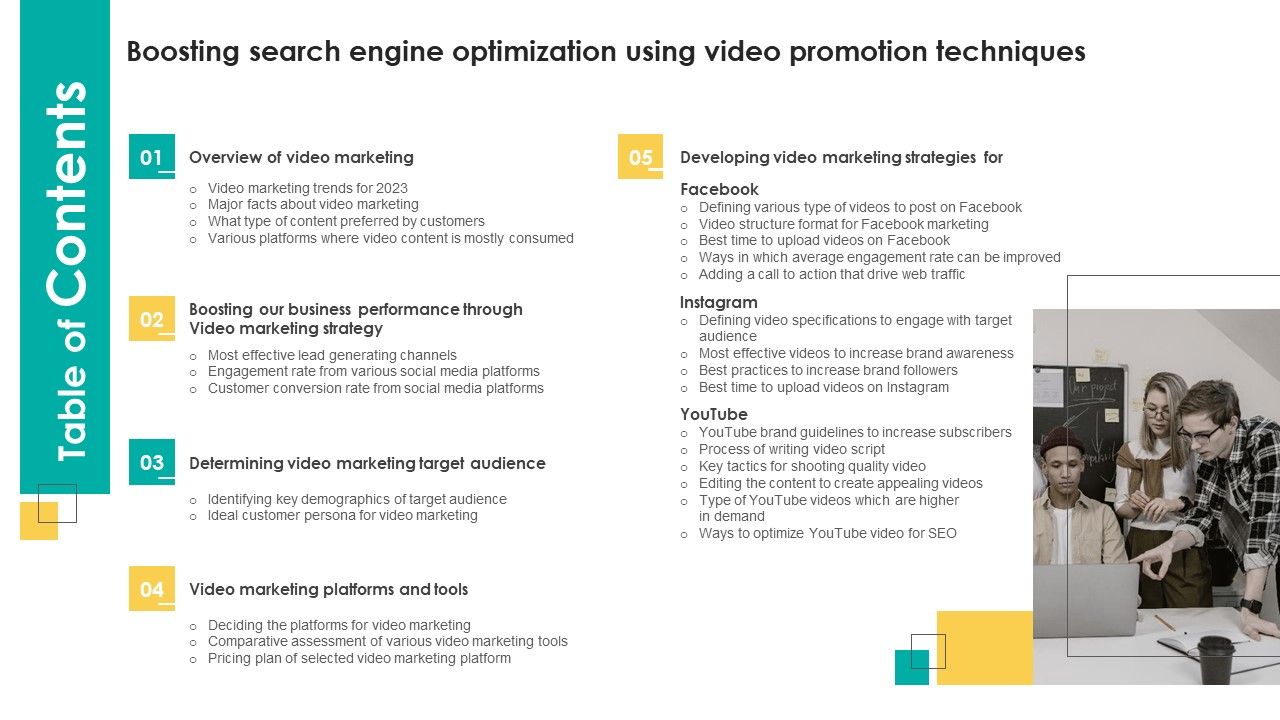 Table_Of_Contents_Boosting_Search_Engine_Optimization_Using_Video_Promotion_Techniques_Information_PDF_Slide_1.jpg