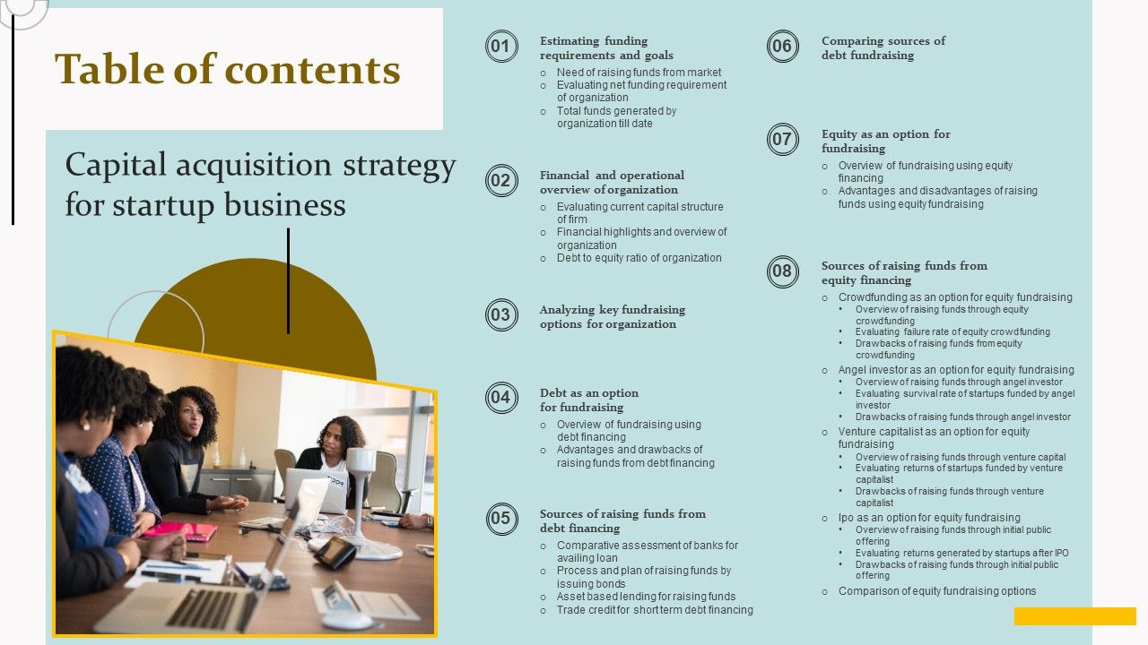 Table_Of_Contents_Capital_Acquisition_Strategy_For_Startup_Business_Professional_PDF_Slide_1.jpg