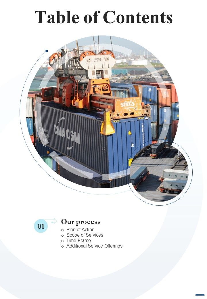Table_Of_Contents_Cargo_Trucking_Proposal_One_Pager_Sample_Example_Document_Slide_1.jpg