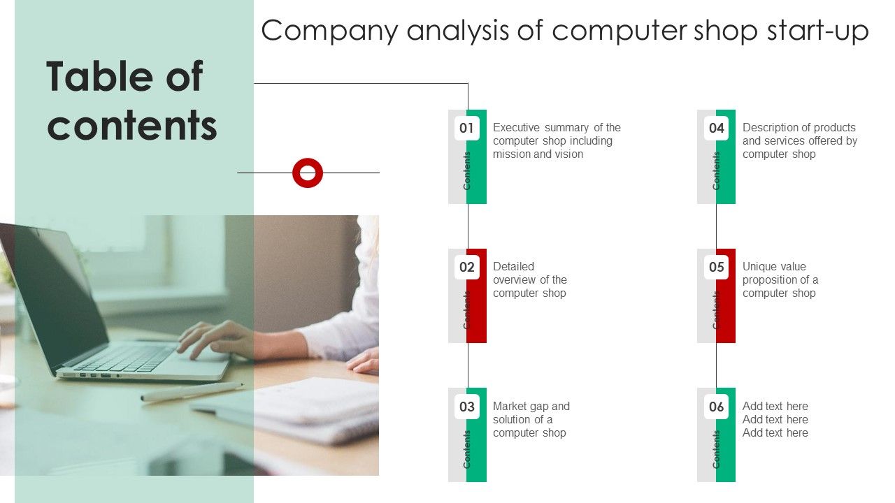 Table_Of_Contents_Company_Analysis_Of_Computer_Shop_Start_Up_Background_PDF_Slide_1.jpg